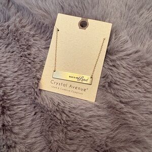 Gold Bar Necklace